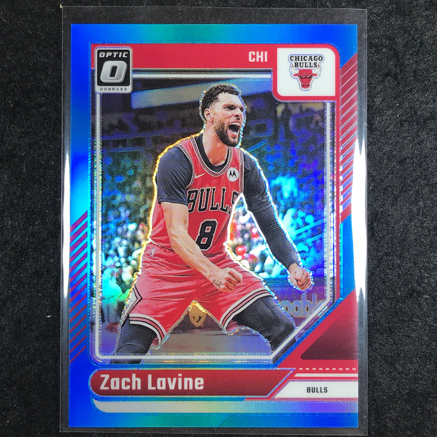 2024-25 Donruss Optic ZACH LAVINE Base Aqua /225 #34
