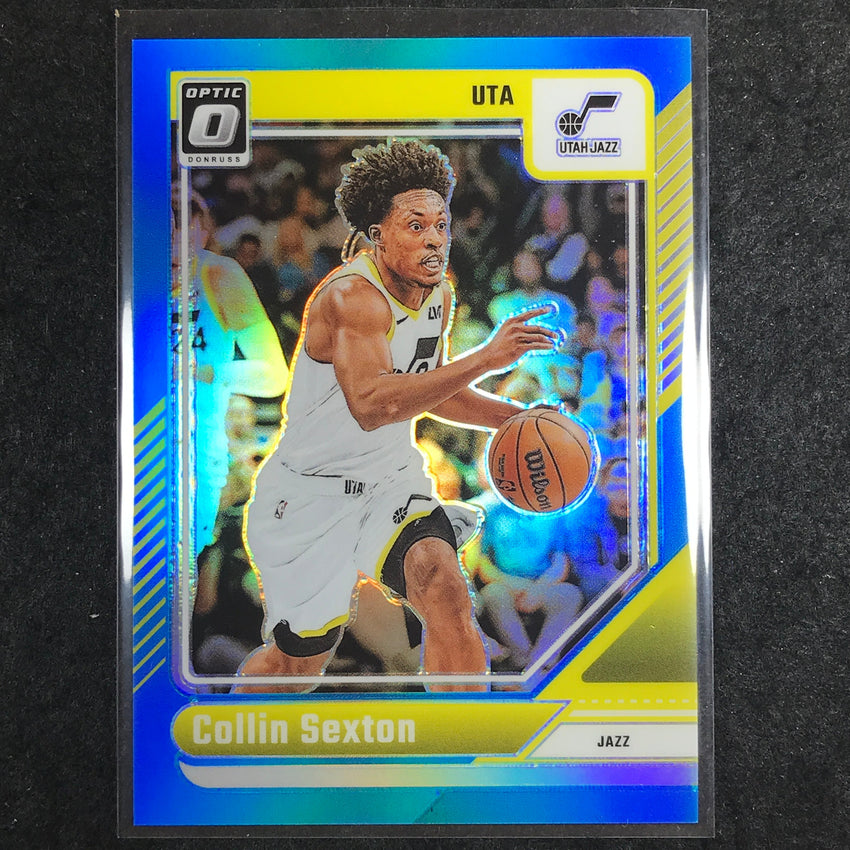 2024-25 Donruss Optic COLLIN SEXTON Base Aqua /225 #151