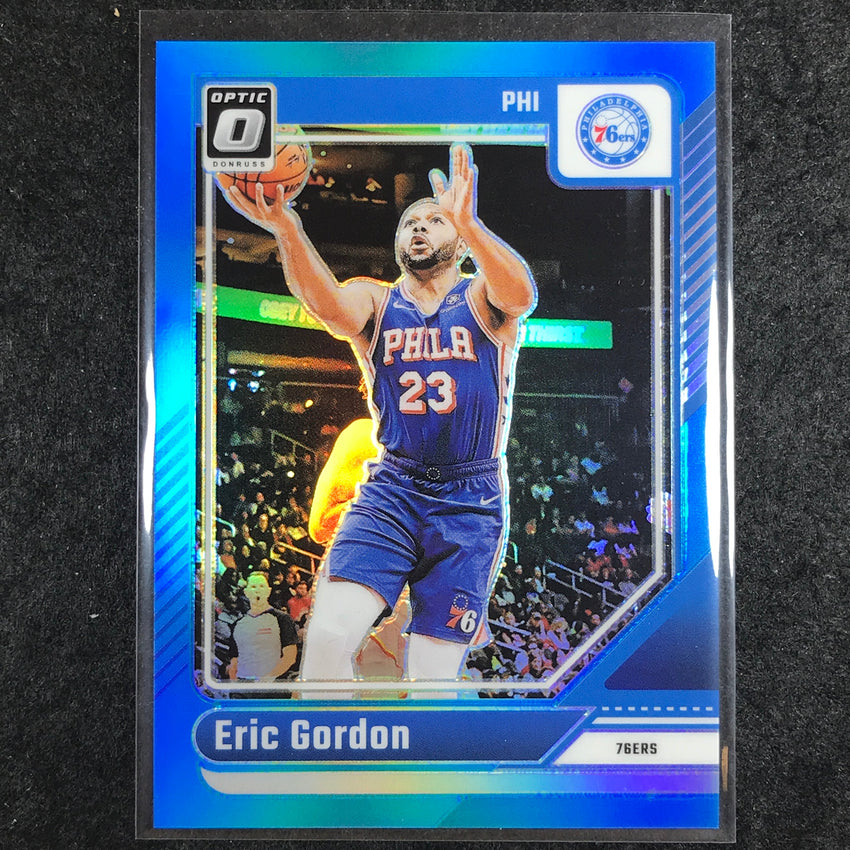 2024-25 Donruss Optic ERIC GORDON Base Aqua /225 #189