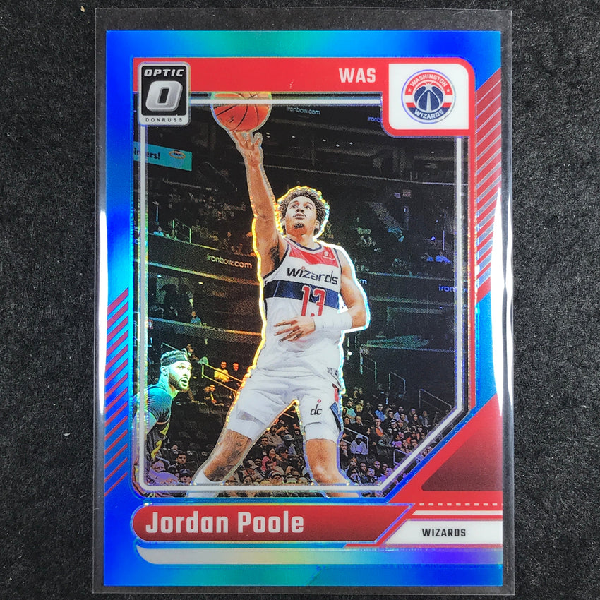 2024-25 Donruss Optic JORDAN POOLE Base Aqua /225 #192
