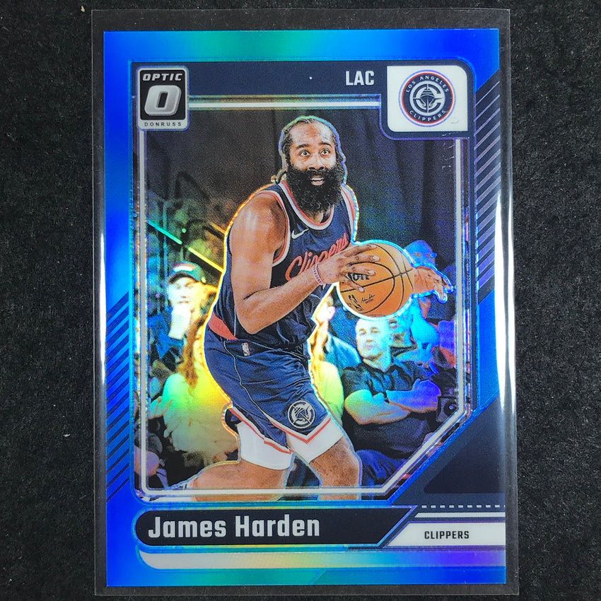 2024-25 Donruss Optic JAMES HARDEN Base Aqua /225 #211