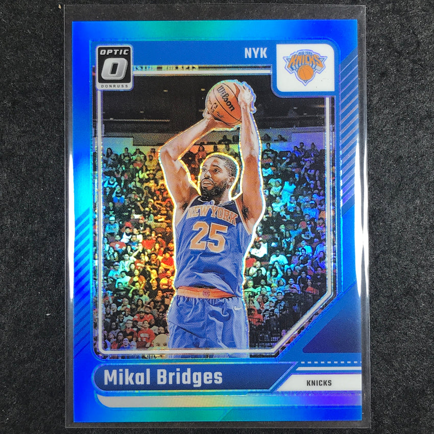 2024-25 Donruss Optic MIKAL BRIDGES Base Aqua /225 #217