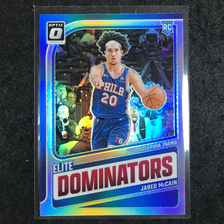 2024-25 Donruss Optic JARED MCCAIN Elite Dominators Rookie Silver Holo #17