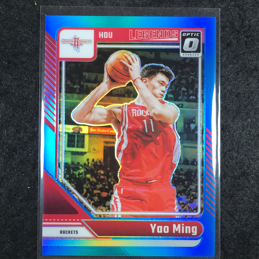 2024-25 Donruss Optic YAO MING Legends Aqua /225 #226
