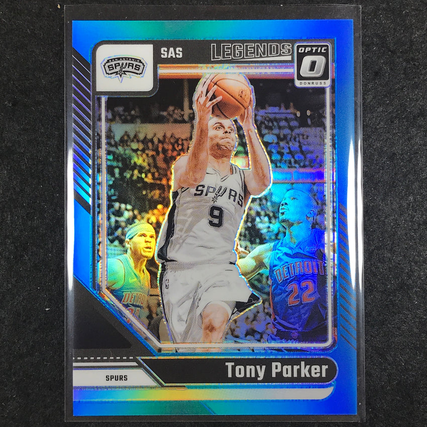 2024-25 Donruss Optic TONY PARKER Legends Aqua /225 #235