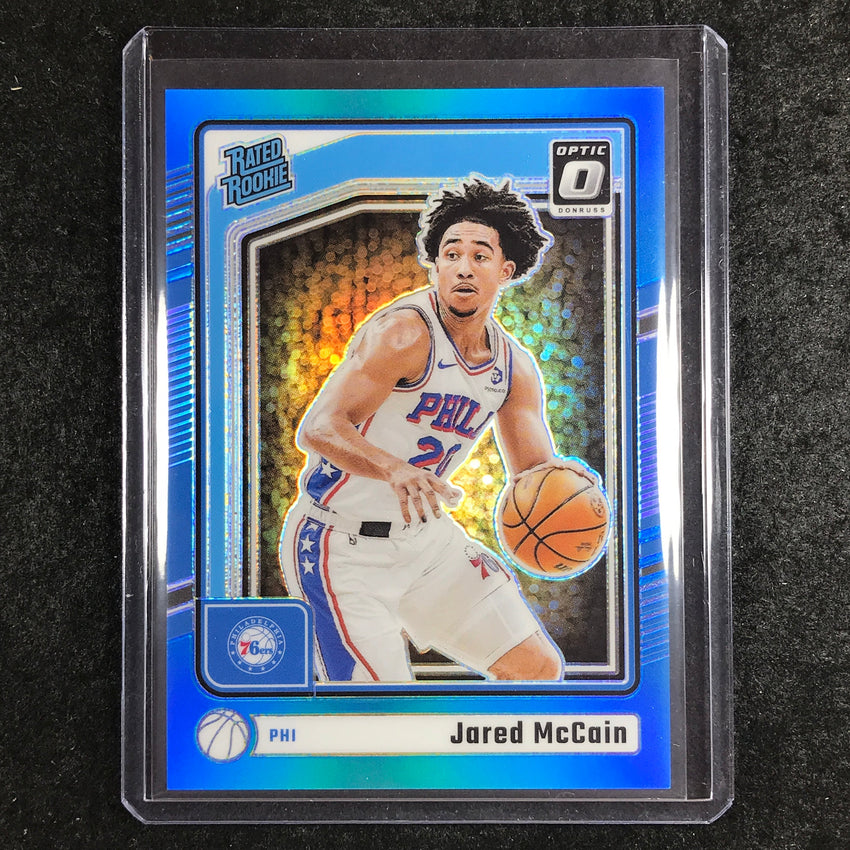 2024-25 Donruss Optic JARED MCCAIN Rated Rookie Aqua /225 #270