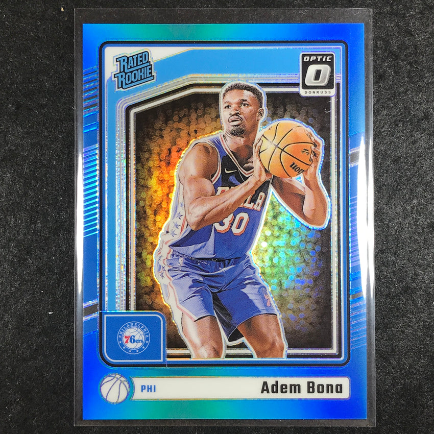 2024-25 Donruss Optic ADEM BONA Rated Rookie Aqua /225 #281