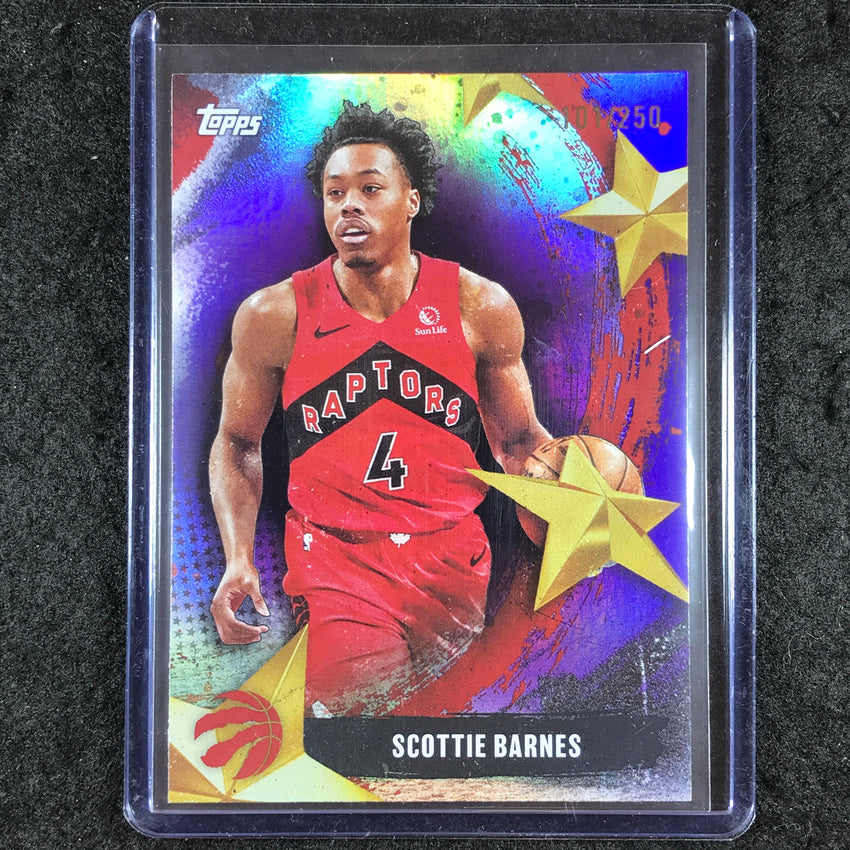 2025-26 Topps SCOTTIE BARNES Stars of the NBA Purple Rainbow 101/250 #28