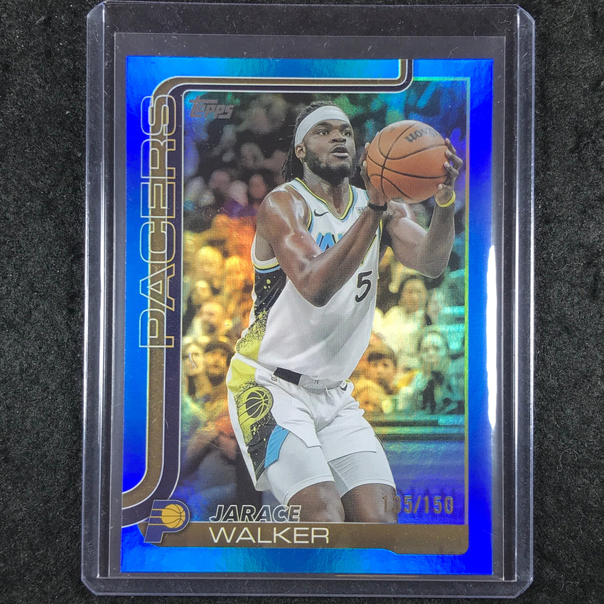 2025-26 Topps JARACE WALKER Blue Rainbow 135/150 #50