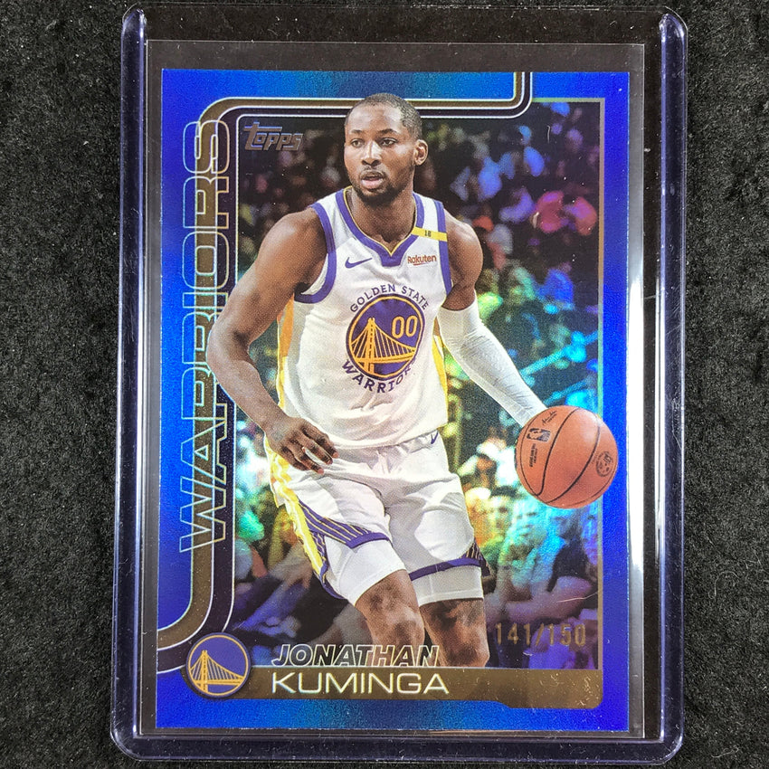 2025-26 Topps JONATHAN KUMINGA Blue Rainbow 141/150 #138
