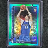 2025-26 Topps COOPER FLAGG Rookie Green Rainbow 96/99 #201