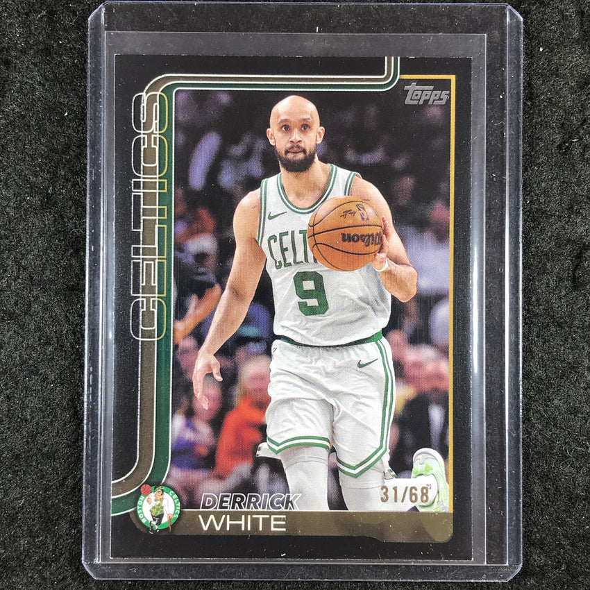 2025-26 Topps DERRICK WHITE Black 31/68 #6