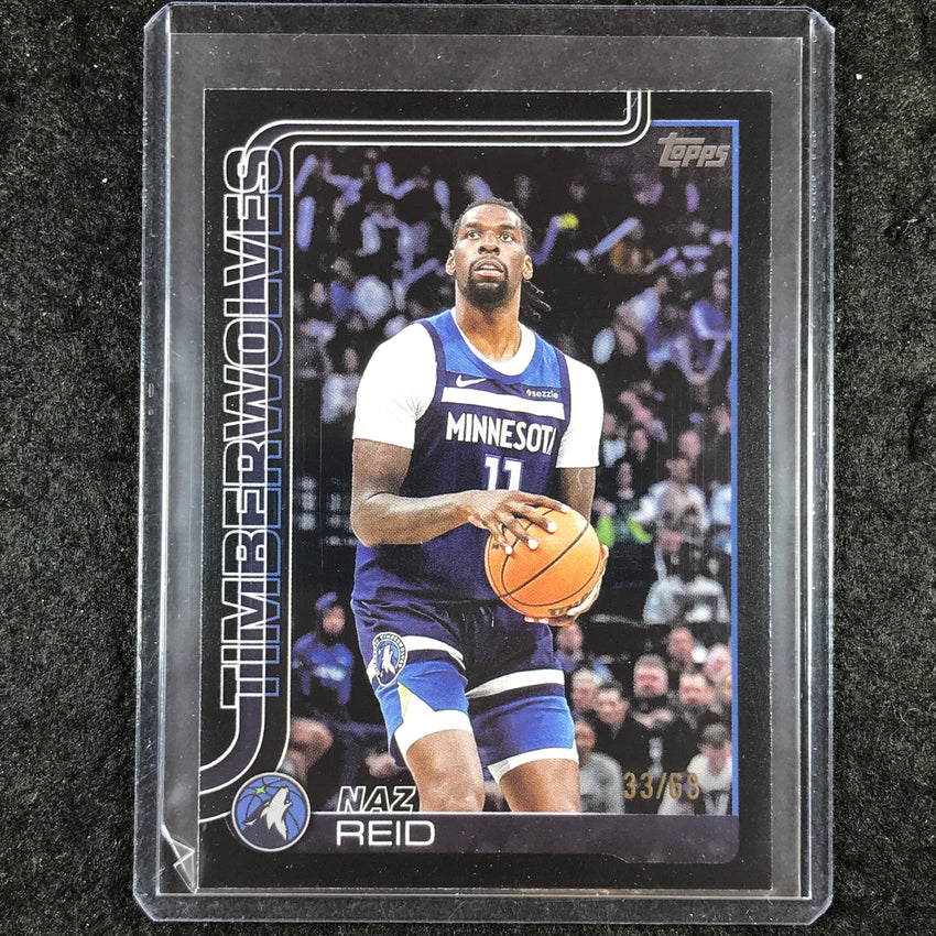 2025-26 Topps NAZ REID Black 33/68 #109