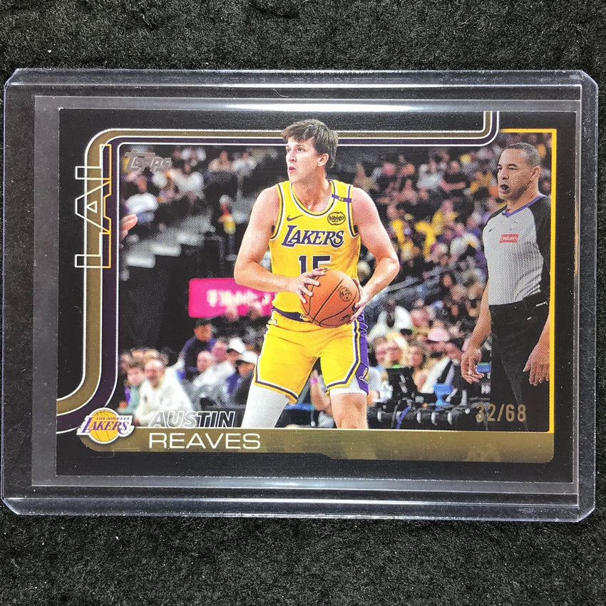 2025-26 Topps AUSTIN REAVES Black 32/68 #151