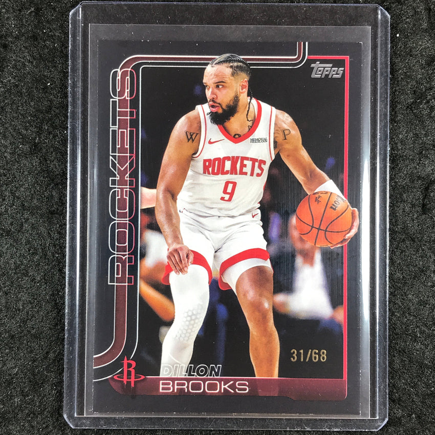 2025-26 Topps DILLON BROOKS Black 31/68 #181