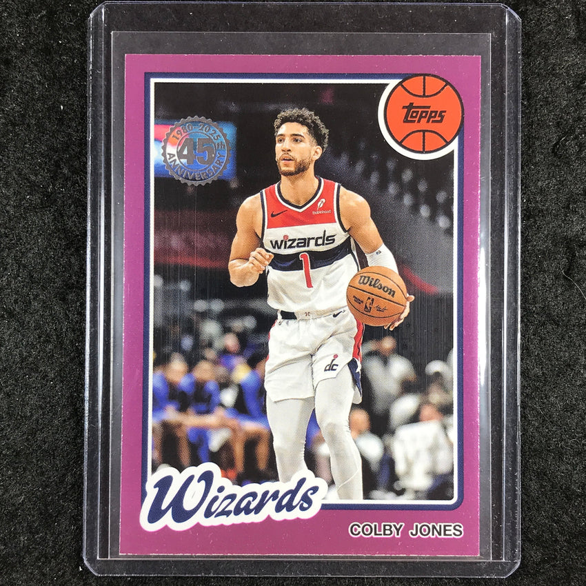 2025-26 Topps COLBY JONES 1980-81 Topps Basketball Pink Holo Foil SP #20