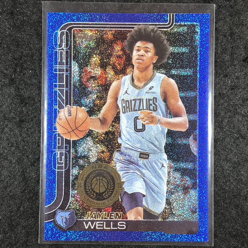 2025-26 Topps JAYLEN WELLS Blue Sandglitter SP #183