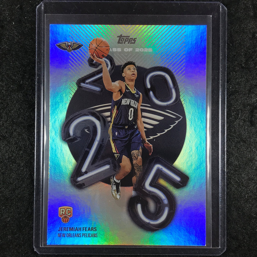 2025-26 Topps JEREMIAH FEARS Class of '25 Rookie SSP #7