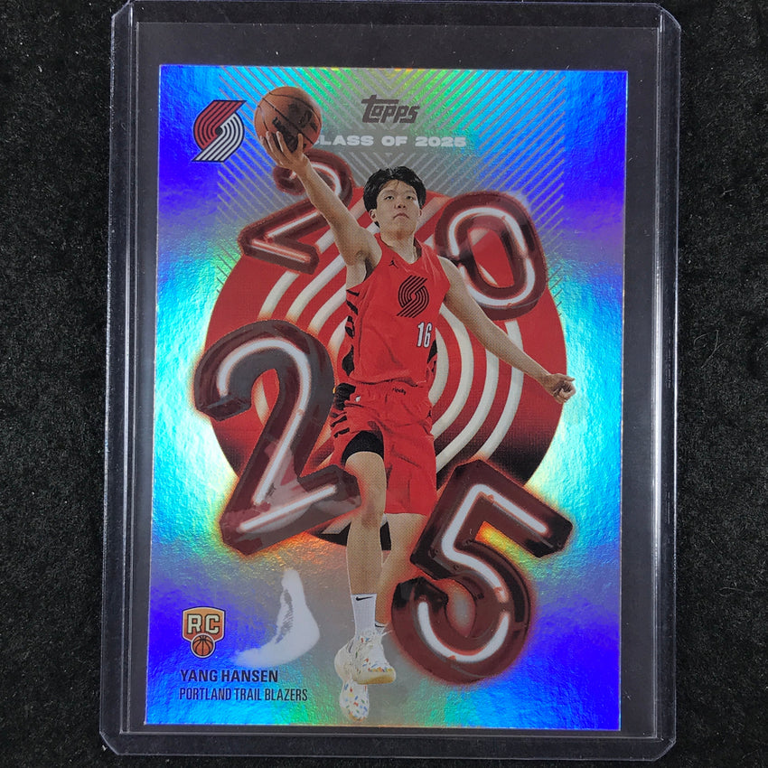 2025-26 Topps YANG HANSEN Class of '25 Rookie SSP #16