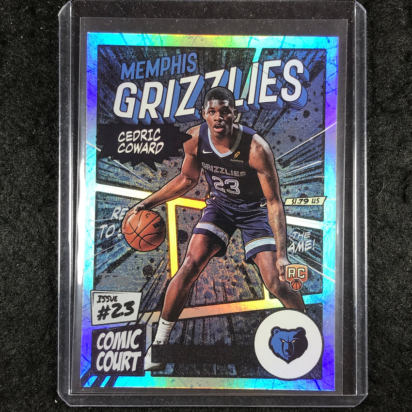 2025-26 Topps CEDRIC COWARD Comic Court Rookie SSP #20