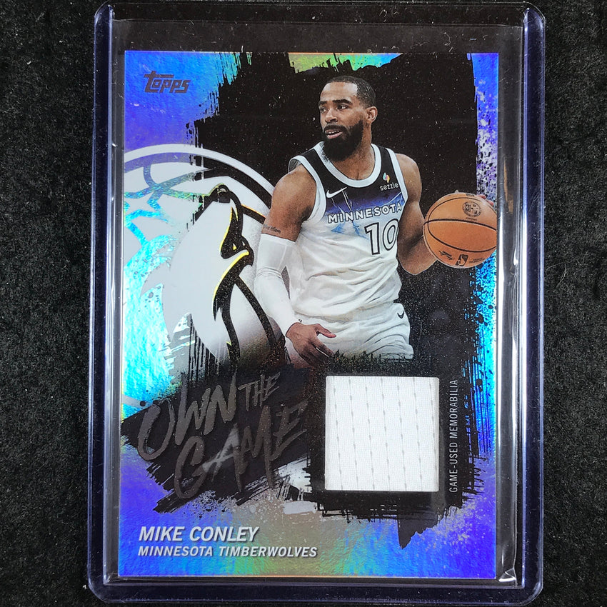 2025-26 Topps MIKE CONLEY Own the Game Jersey Relic Rainbow #MC