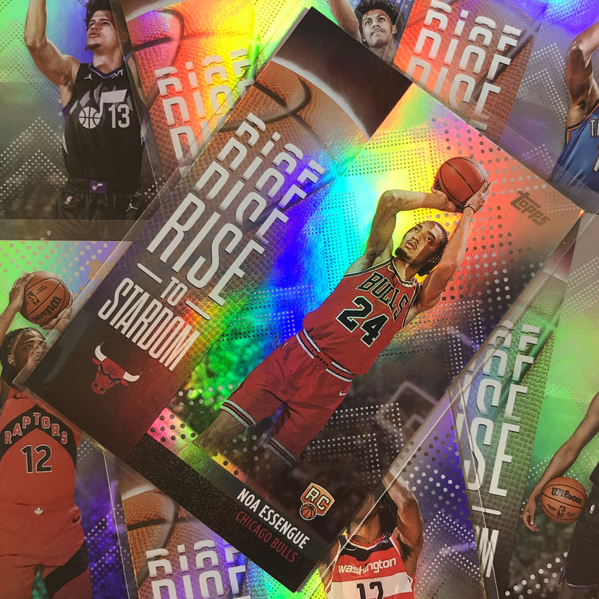 2025-26 Topps KHAMAN MALUACH Rise to Stardom Rookie Rainbow Foilboard #10