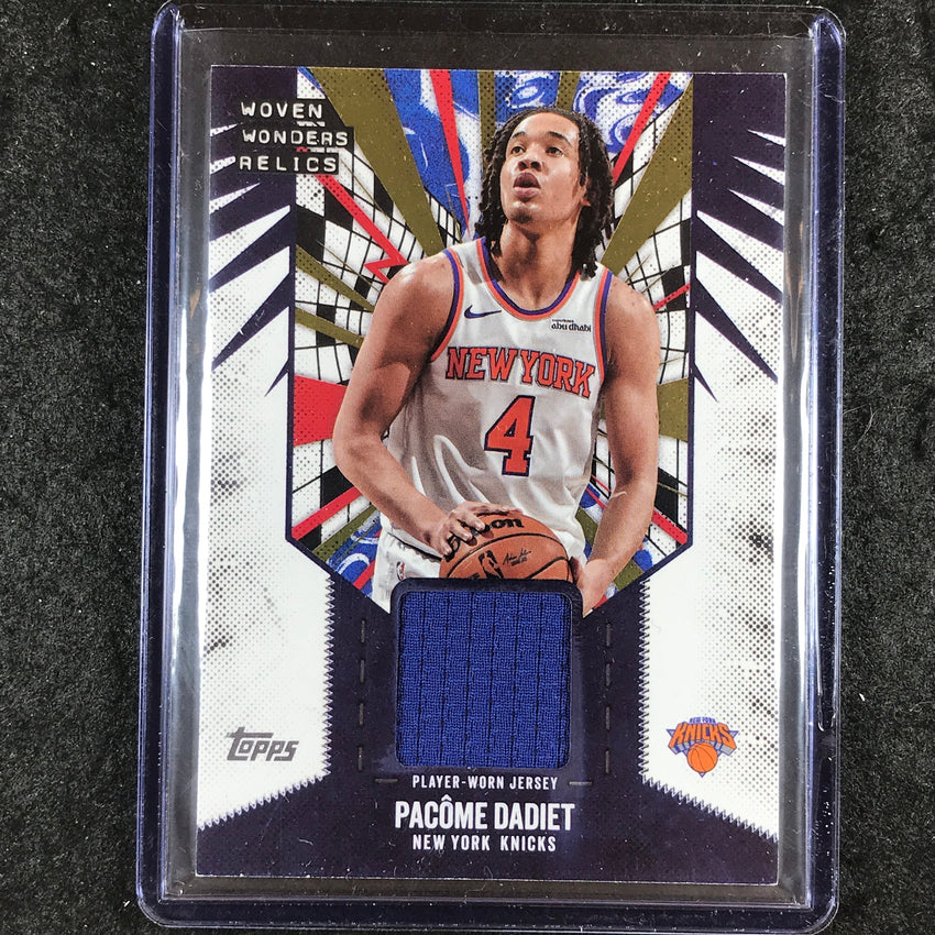 2025-26 Topps PACOME DADIET Woven Wonders Jersey Relic Base #PD