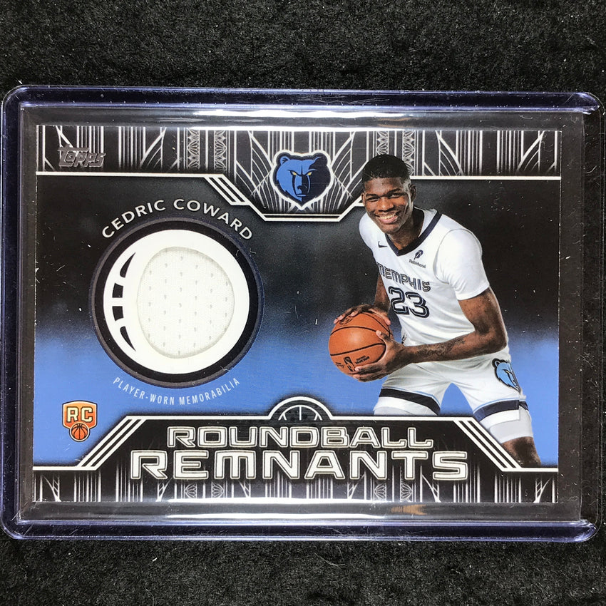 2025-26 Topps CEDRIC COWARD Rookie Roundball Remnants Jersey Base #CC