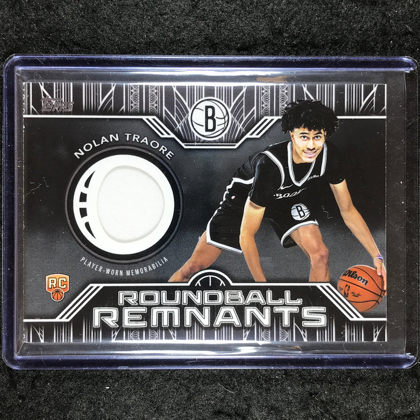 2025-26 Topps NOLAN TRAORE Rookie Roundball Remnants Jersey Base #NT