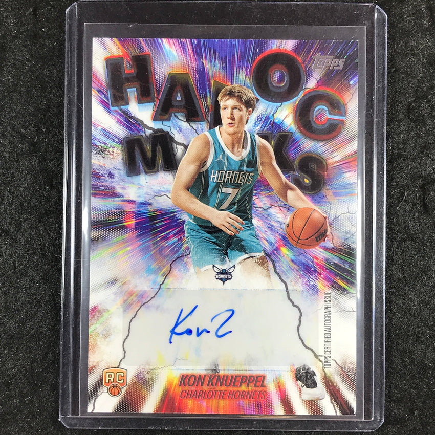 2025-26 Topps KON KNUEPPEL Havoc Marks Auto Base #KK