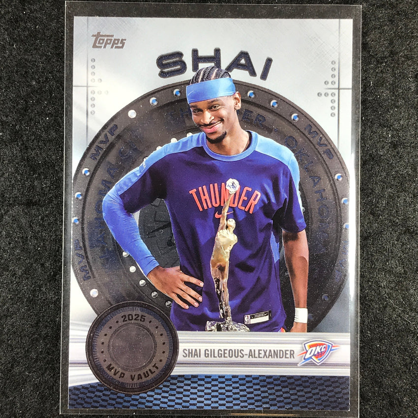 2025-26 Topps SHAI GILGEOUS-ALEXANDER MVP Vault Base #2