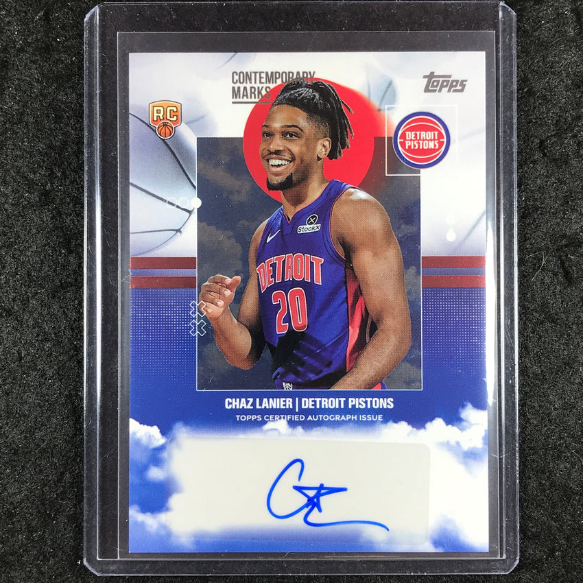 2025-26 Topps CHAZ LANIER Contemporary Marks Rookie Auto Base #CL