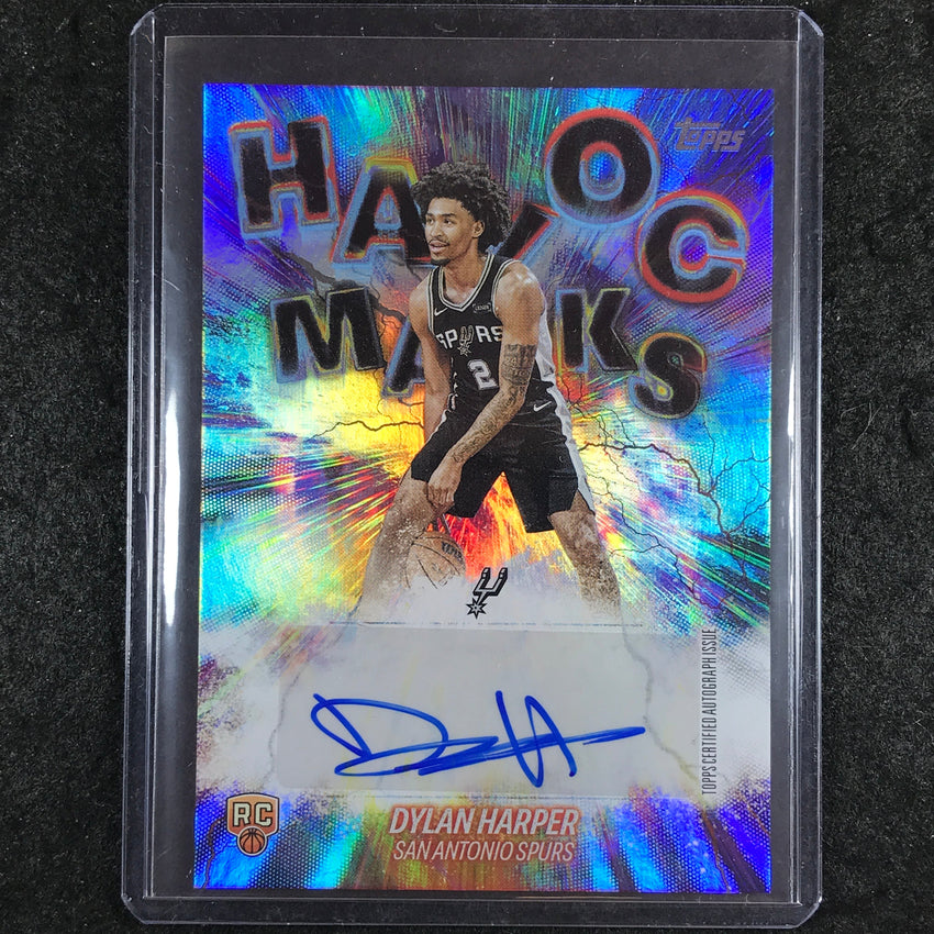 2025-26 Topps DYLAN HARPER Havoc Marks Rookie Auto Rainbow #DH