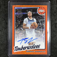 2025-26 Topps TERRENCE SHANNON JR. 1980-81 Topps Chrome Auto Orange 25/25