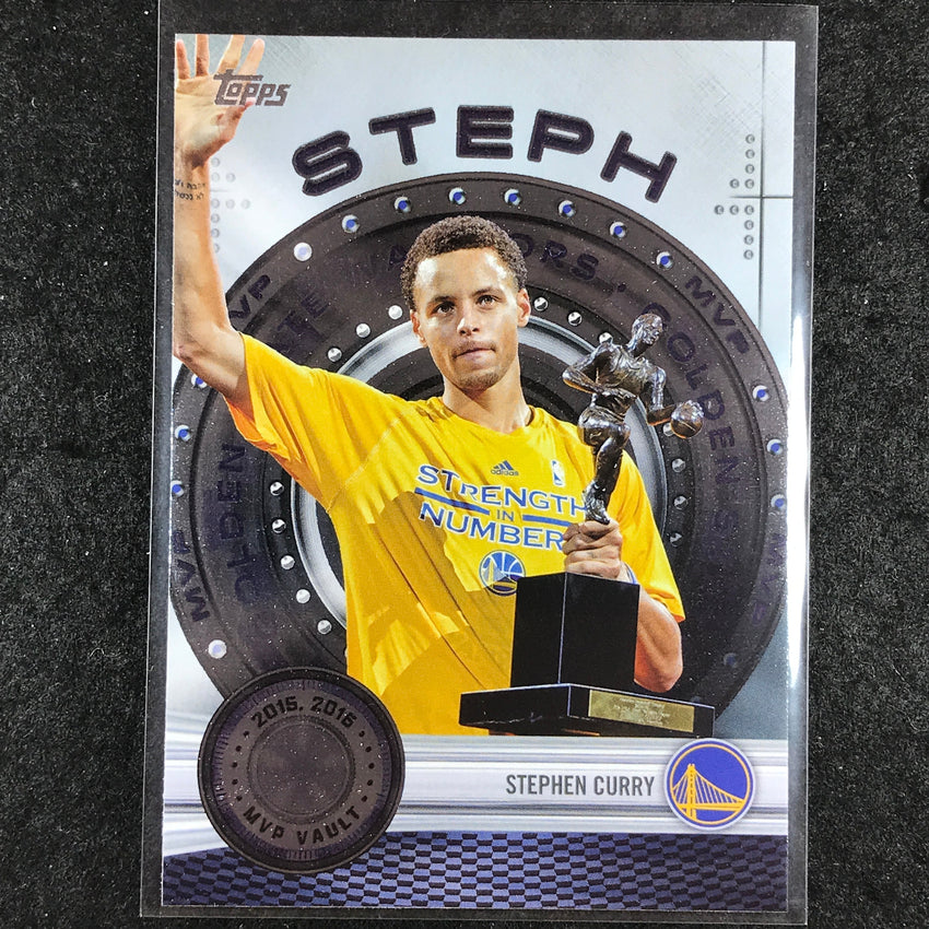 2025-26 Topps STEPHEN CURRY MVP Vault Base #6