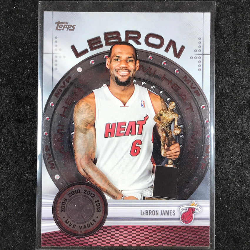 2025-26 Topps LEBRON JAMES MVP Vault Base #8