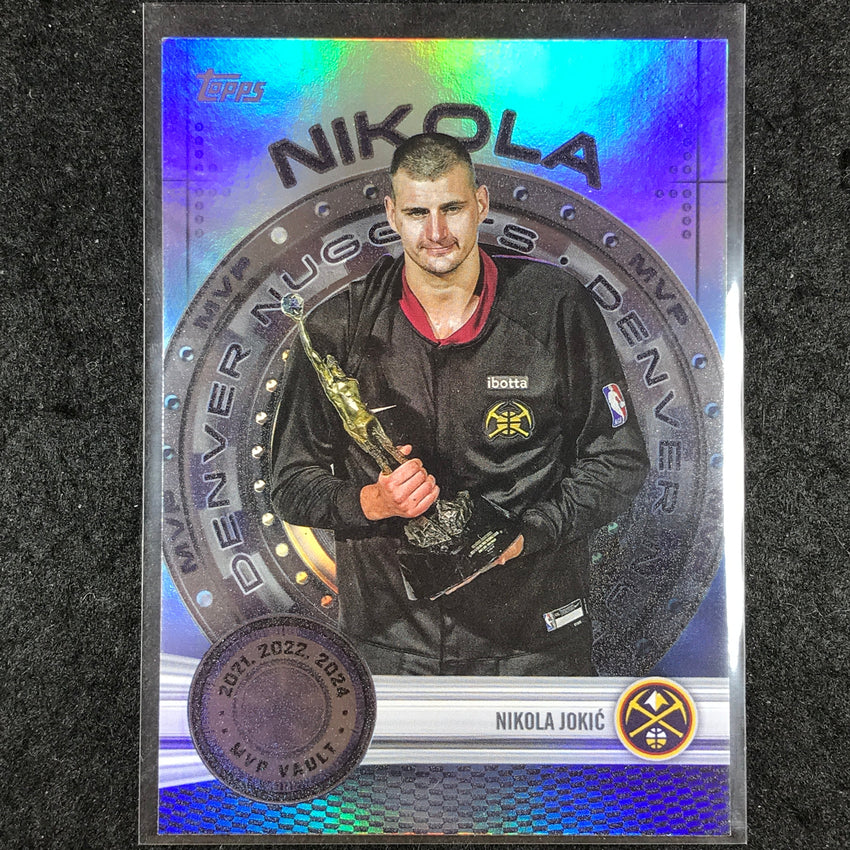 2025-26 Topps NIKOLA JOKIC MVP Vault Rainbow Foilboard #1