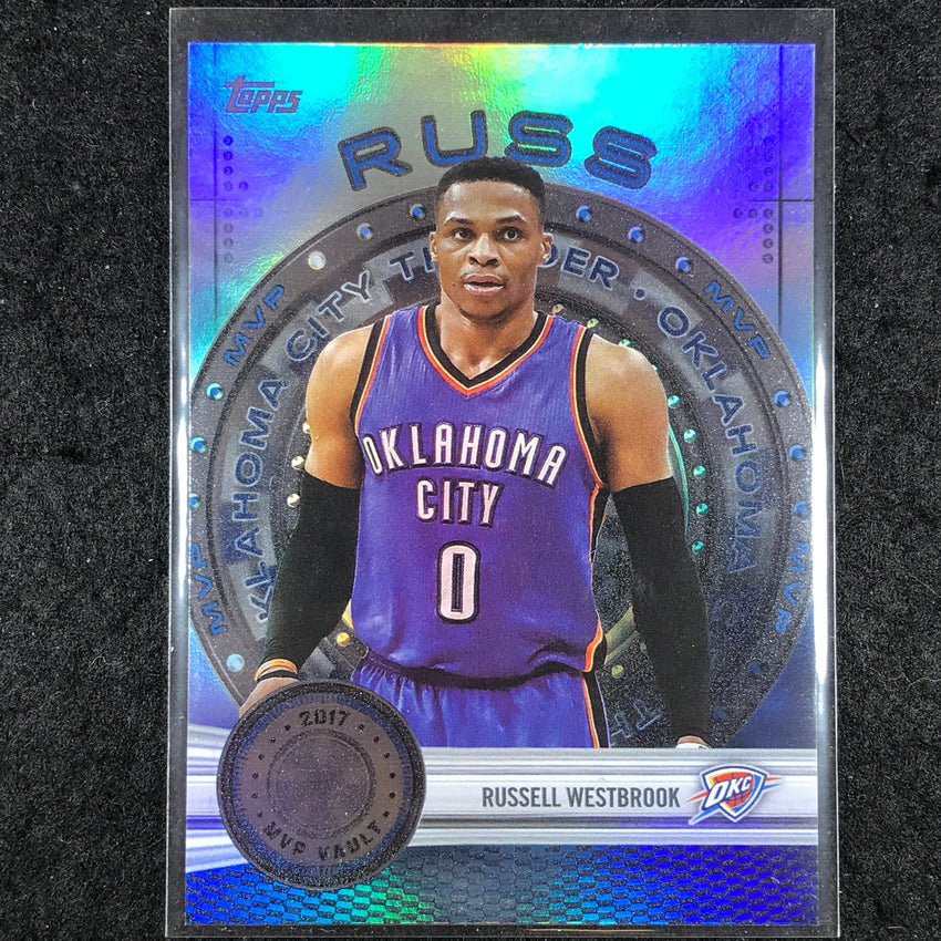 2025-26 Topps RUSSELL WESTBROOK MVP Vault Rainbow Foilboard #5