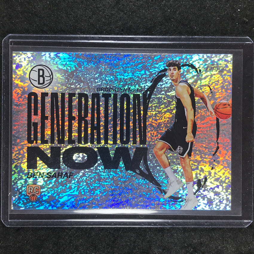 2025-26 Topps BEN SARAF Generation Now Rookie Holo Foil #26