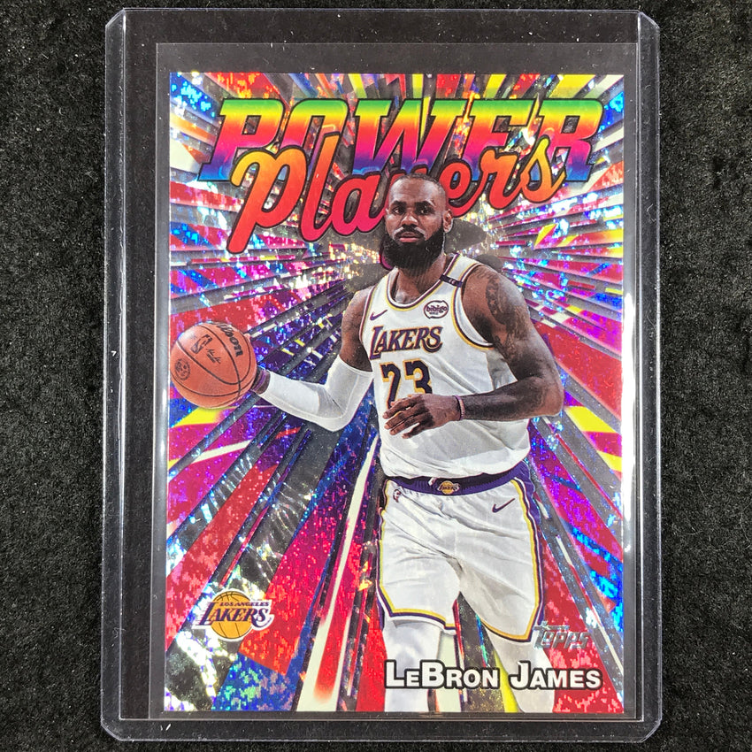 2025-26 Topps LEBRON JAMES Power Players Holo Foil #7