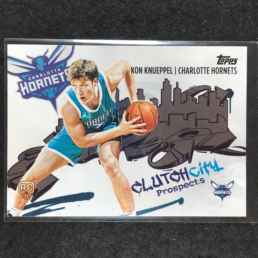 2025-26 Topps KON KNUEPPEL Clutch City Prospects Rookie Base #4