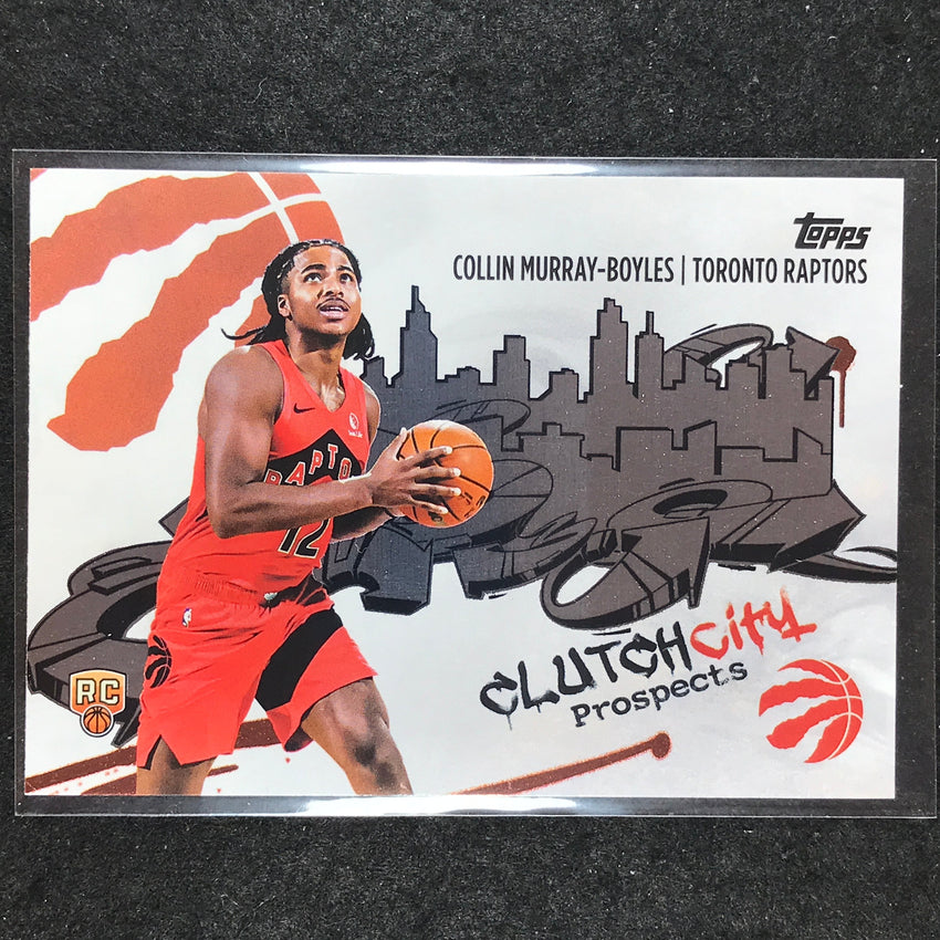 2025-26 Topps COLLIN MURRAY-BOYLES Clutch City Prospects Rookie Base #9