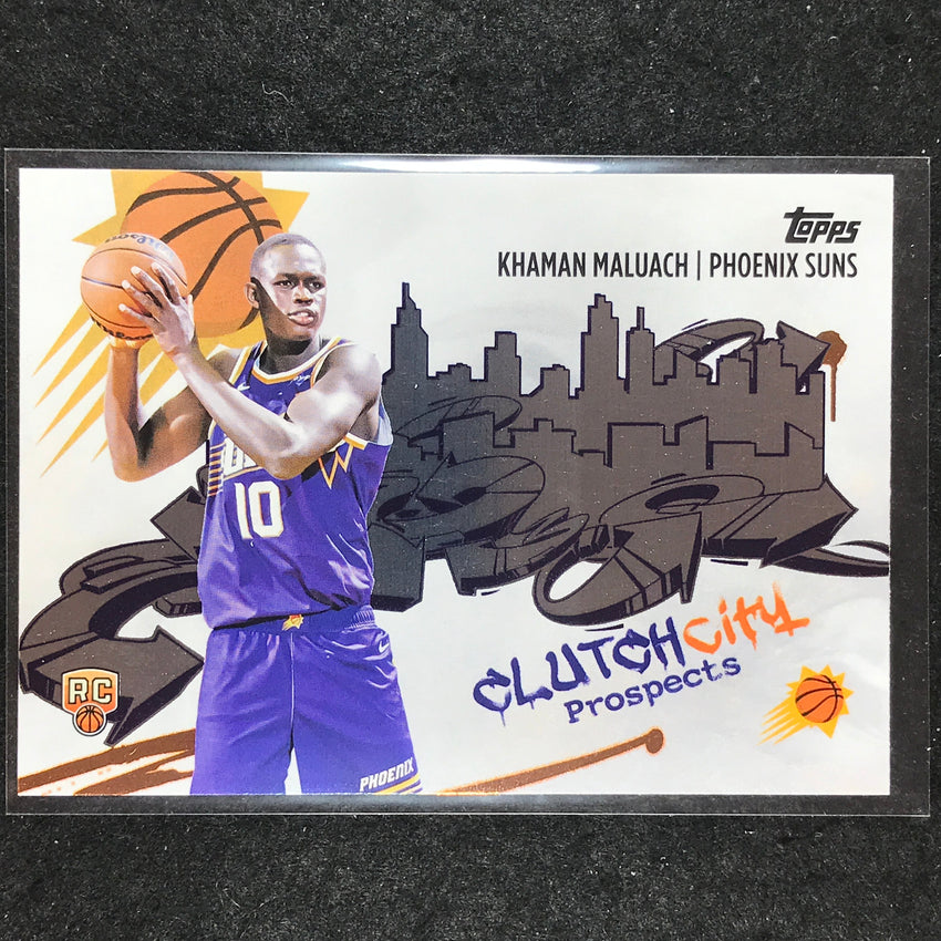 2025-26 Topps KHAMAN MALUACH Clutch City Prospects Rookie Base #10