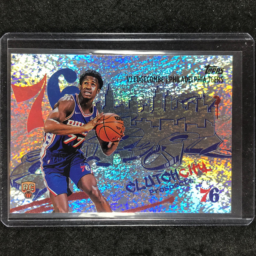 2025-26 Topps VJ EDGECOMBE Clutch City Prospects Rookie Holo Foil #3