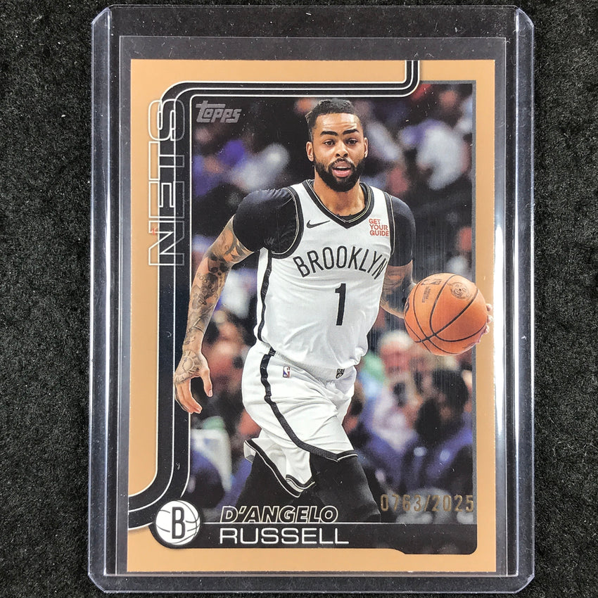 2025-26 Topps D'ANGELO RUSSELL Gold /2025 #8