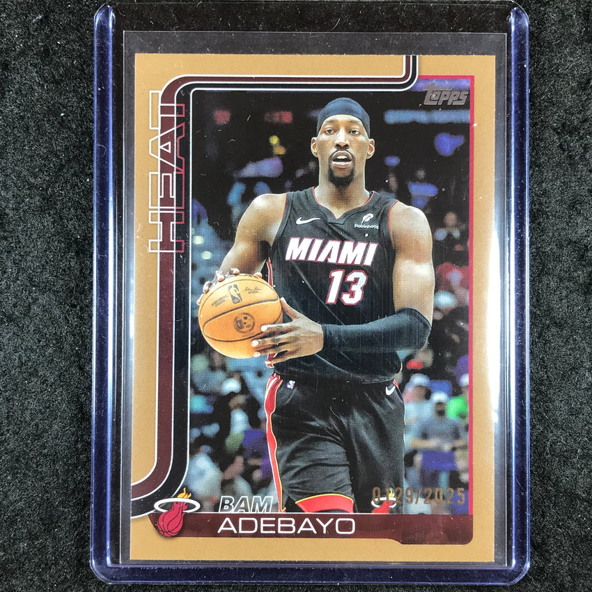 2025-26 Topps BAM ADEBAYO Gold /2025 #75
