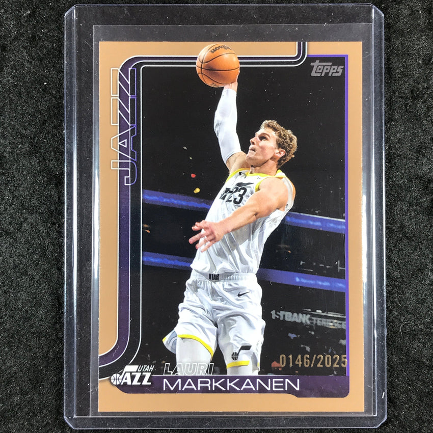 2025-26 Topps LAURI MARKKANEN Gold /2025 #129