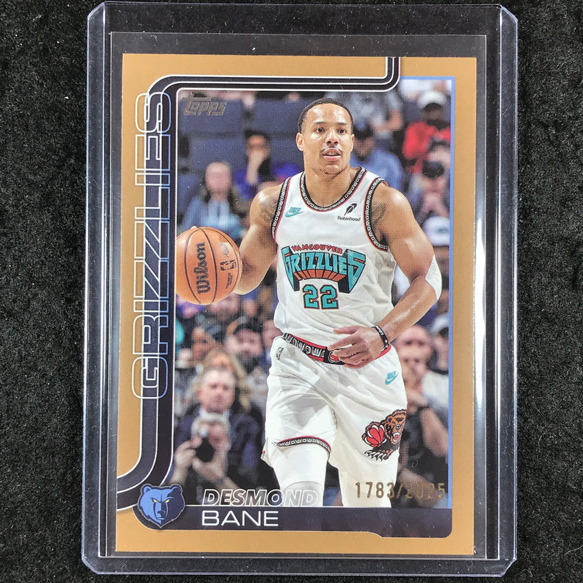 2025-26 Topps DESMOND BANE Gold /2025 #185