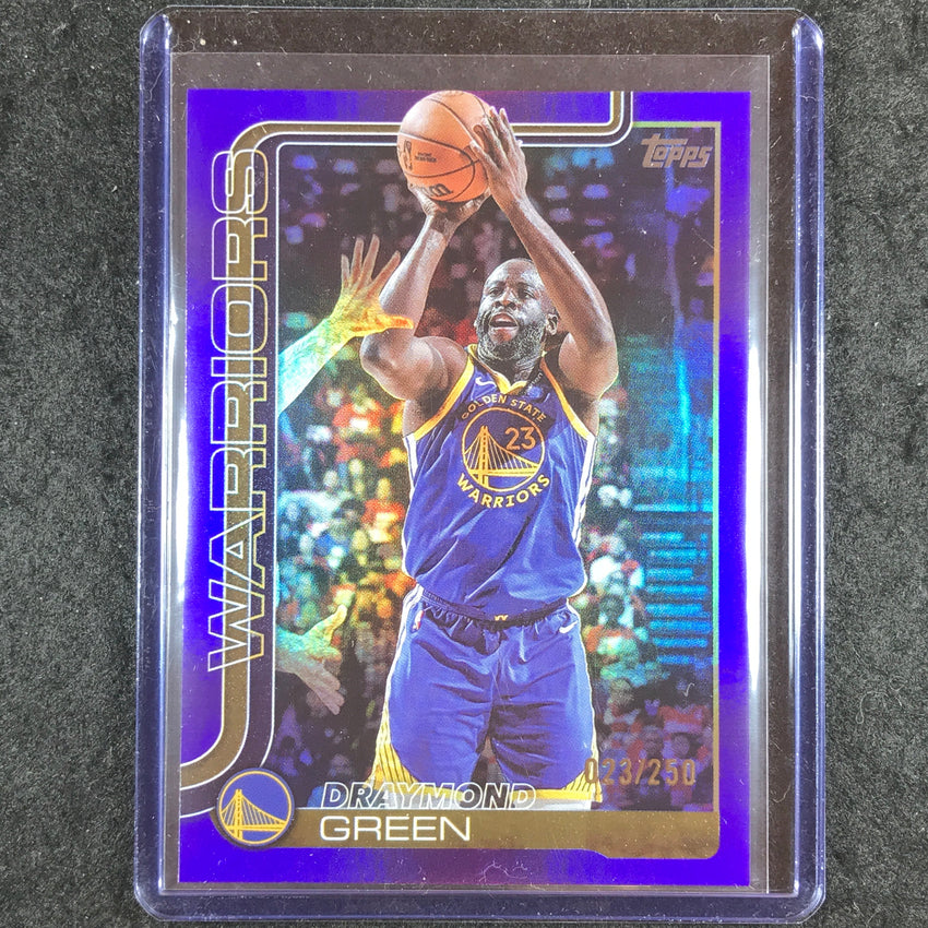 2025-26 Topps DRAYMOND GREEN Purple Rainbow 23/250 #137