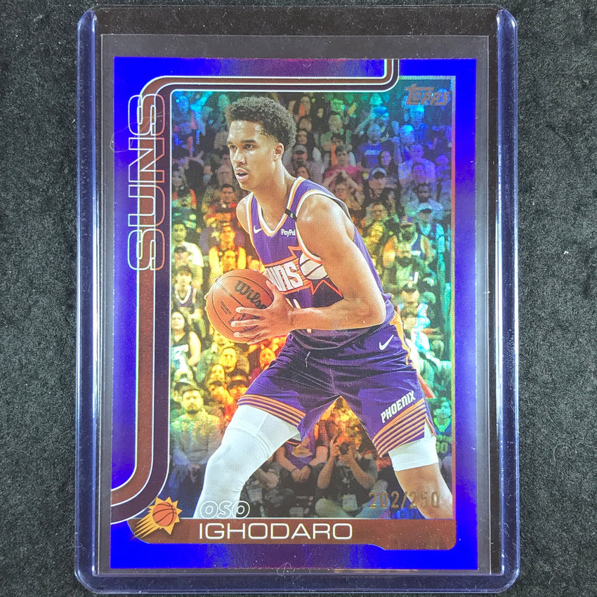 2025-26 Topps OSO IGHODARO Purple Rainbow 202/250 #160